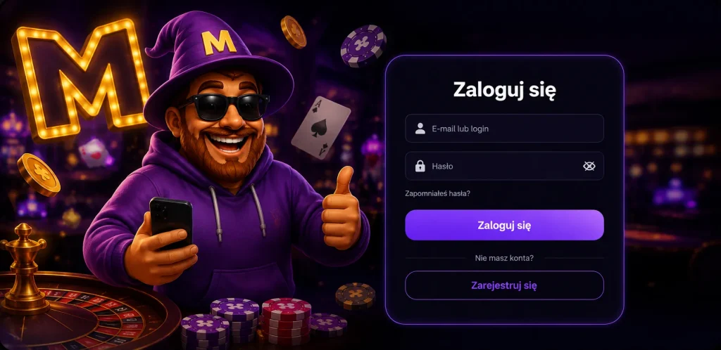 Zaloguj się service page